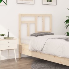 Cabecero de cama madera maciza de pino 95,5x4x100 cm